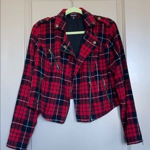 Torrid 0 Plaid Jacket